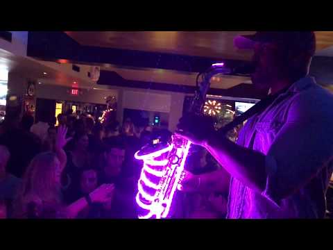 Live LED Saxophone Player - Miami - Don't Look Down Productions - #130