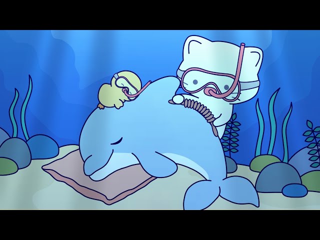 underwater spa | ASMR animation