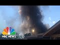 Videos Show Fireworks Going Off In Black Smoke After Explosion At California Home | NBC News NOW