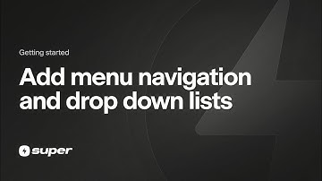 How to add Navigation menus to Notion websites using Super [OUTDATED]