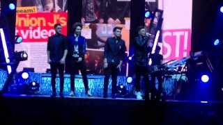 Union J - Love Story, Taylor Swift cover (Brighton Centre) Magazines & TV Screens Tour. 19/12/2013