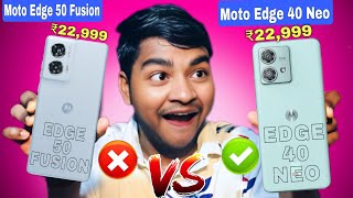 Motorola Edge 40 Neo Vs Motorola Edge 50 Fusion Specifications Comparison | Which one is Best ?