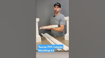 Tuscan PVC Column Moulding Kit. #design #architecture #mouldings #exteriordesign