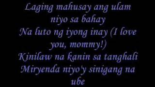 Video-Miniaturansicht von „Cooking ng Ina Mo (Lyrics)“