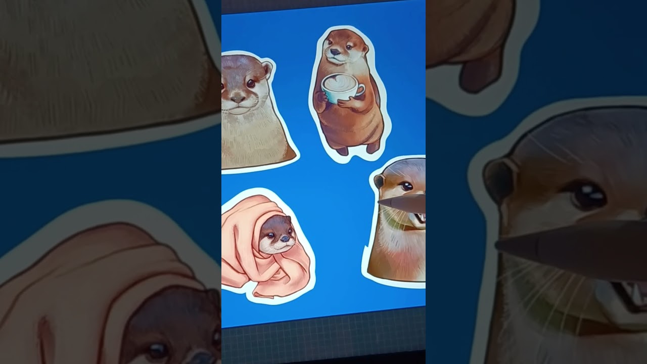 I love otters so much...🤍 