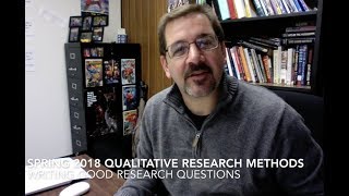 Spring 2018 Qualitative Research Methods-Week 13