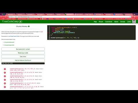 Freecodecamp Chunky Monkey