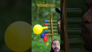 Creative Bamboo Balloone toys |Amazing 5 Tube DIY Craft idea