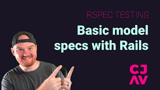 Basic rspec Ruby on Rails model specs