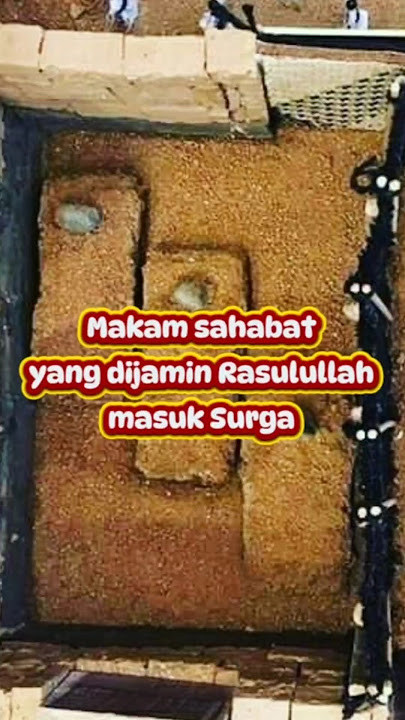 These are the 5 graves of the Prophet's Companions who were guaranteed entry into heaven by the P...