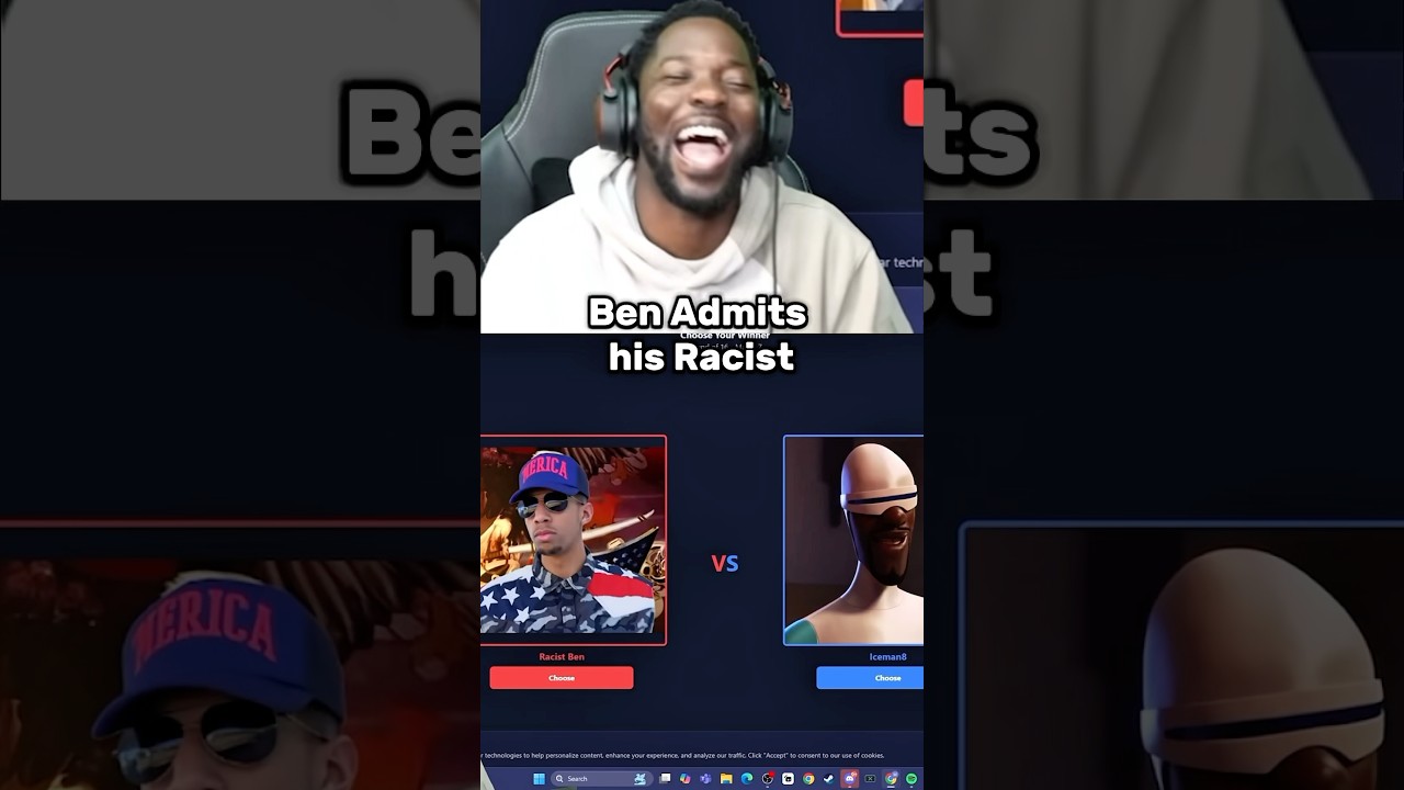 Ben is Racist?  😂 