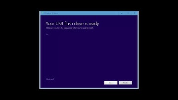 Create Windows 10 Fall Creator Update Bootable Pen Drive