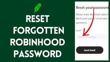 How to Reset Your Forgotten Robinhood Password 2024? Recover Robinhood Account Password