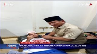 Prabowo Subianto Jenguk Korban Aksi 22 Mei di Rumah Aspirasi Cut Meutia - iNews Pagi 23/05