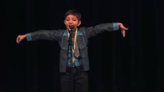 The Soul of Martin Luther King, 9 years old 3rd grade oratory contest- Karunyan Kamalraj 1st place