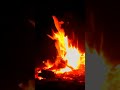 FIRE TIME CRACKING SOUND VIDEO BURNING FIRE