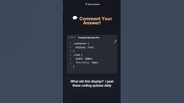 css - Quiz #Shorts