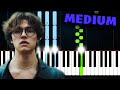 David Kushner - Daylight - Piano Tutorial (MEDIUM)