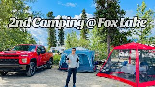 2nd Camping | Fox Lake | Campground | Yukon, Canada
