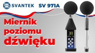 Miernik poziomu dźwięku klasy 1 | SV 971A | SVANTEK screenshot 5