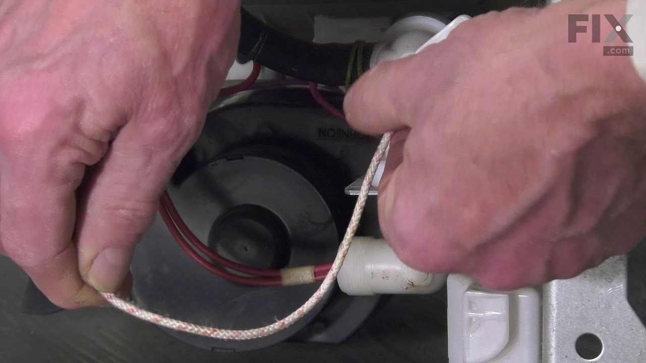 Frigidaire Dishwasher Repair How to Replace the Friction Door Cable