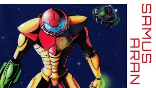Samus Aran drawing in Photoshop | Drawing Samus Aran from Metroid | Time lapse drawing