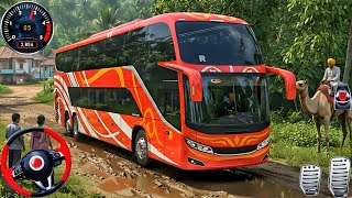 Offroad Bus Simulator 2026 - Heavy Bus Offroad Driving - Bus Game Android Gameplay screenshot 4