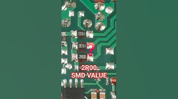 2R00 SMD Resistor Value #electricalengineeringxyz