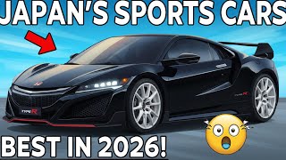 Every EXPENSIVE Japanese Sports Car Coming in 2026