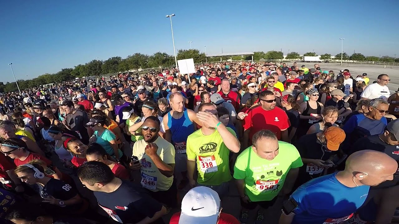 Houston Texans Running of the Bulls 5K September 2015 YouTube