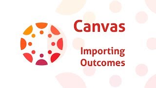Canvas - Import Outcomes