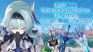 FULL EULA TALENT GUIDE, CONSTELLATIONS, ARTIFACTS, AND WEAPONS