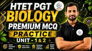 HTET PGT BIOLOGY | MCQ Practice Session | Unit - 2 | Most Important Questions | Sansaram
