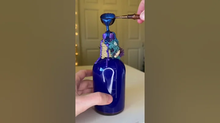 Making my Siren Song decorative potion! #apothecary #potions #potion #potioncraft #mermaid