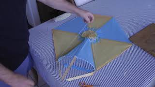Bermuda Kite Setup for Flying