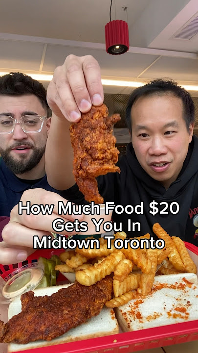 How Much Food You Get For $20 in Toronto With @DRHOBS  (Bougie Midtown Edition)🤣