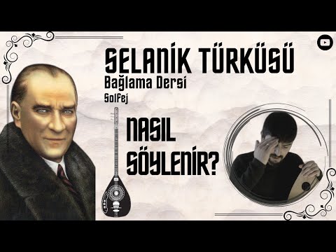 ATATÜRK'ÜN SEVDİĞİ TÜRKÜ! | BAĞLAMA DERSİ SOLFEJİ | Nasıl Çalınır? Nasıl Söylenir? Detaylı Anlatım |