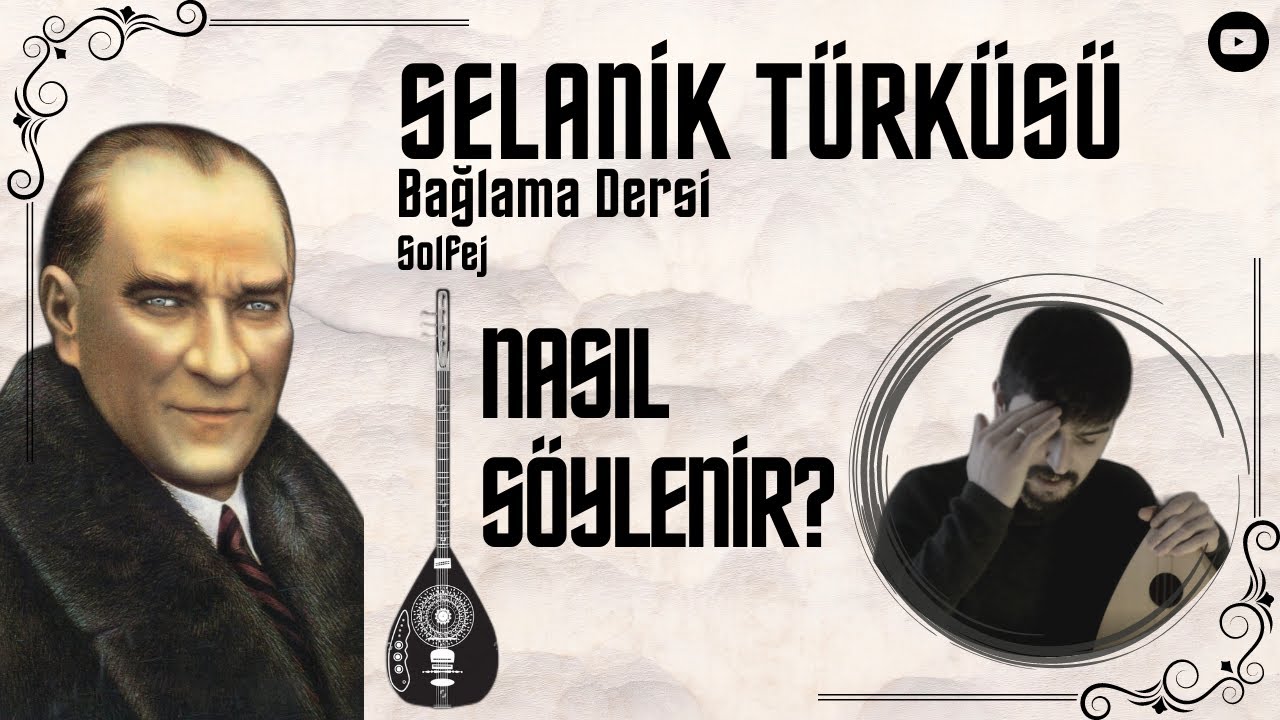 ATATÜRK'ÜN SEVDİĞİ TÜRKÜ! | BAĞLAMA DERSİ SOLFEJİ | Nasıl Çalınır? Nasıl Söylenir? Detaylı Anlatım |