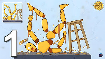 Kick & Break The Ragdoll Games - Gameplay Walkthrough Part 1 - Level 1-86 (iOS, Android)