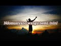 Mr Kutchy Musiyano WaMai Na Mainini Official Lyrics Video 2024 Production