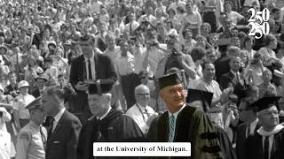 The “Great Society” Speech, Narrated by Governor Gretchen Whitmer