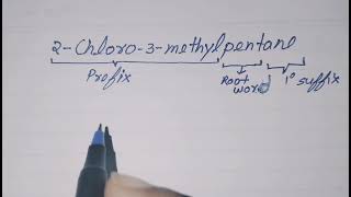 Write The Structure Of 2-Chloro-3-Methylpentane. .1