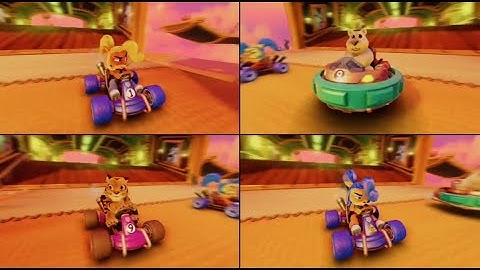 Crash Team Racing Nitro-Fueled 4 Player Local Coop