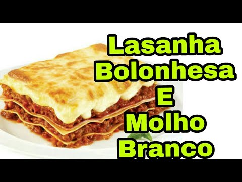 Lasanha a bolonhesa e molho branco - A melhor do mundo por Dy Garcia