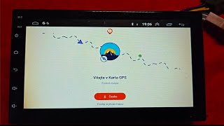 2DIN Radio Android 11 - KARTA GPS navigace