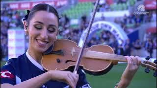 Epic A-League pre-game show sends fans wild