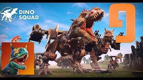 Dino Squad: Online Action - Gameplay Part 1 (iOS Android) khmer gamer 4 phone