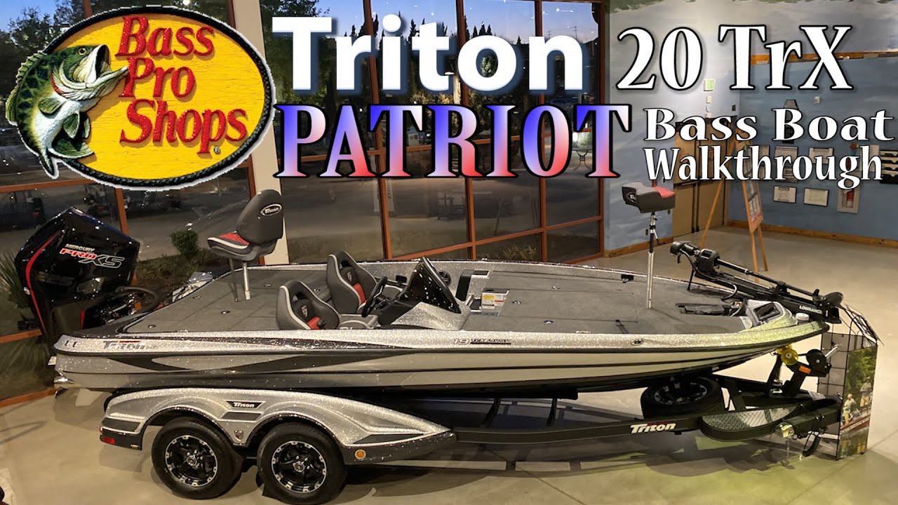 Bass Pro Shop Boats! Triton 20 TrX PATRIOT! Best TOURNAMENT BASS