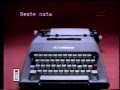 Comercial olivetti  anos 80