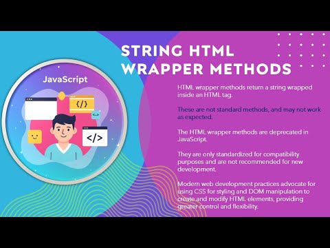 HTML Wrapper Methods in JavaScript